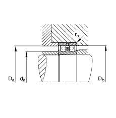 �A���L���S�� NN3026-AS-K-M-SP, ����(j��) DIN 5412-4 ��(bi��o)��(zh��n)����Ҫ�ߴ�, �Ƕ�λ�S��, �p�������F�����F�� 1:12 ���ɷ��x, �����ּ����pС�ď����(n��i)����϶�����ƹ���