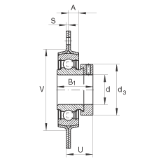 �S������Ԫ RA12, ������/�Ă���˨�׵ķ��m���S������Ԫ���_��䓰壬ƫ���iȦ��P���ܷ�